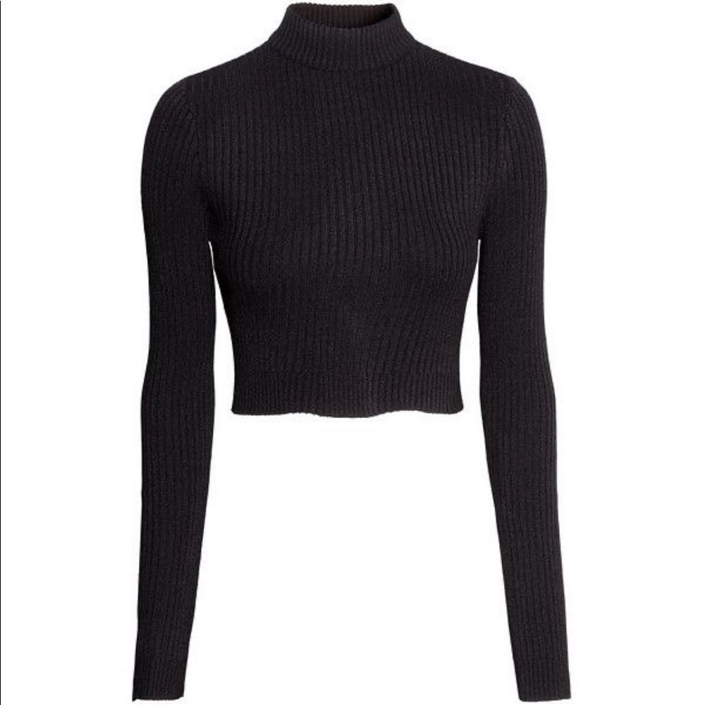 Black turtle neck from H&M